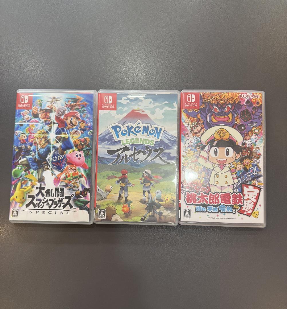 Nintendo Switch ソフト 3本セット 中古品