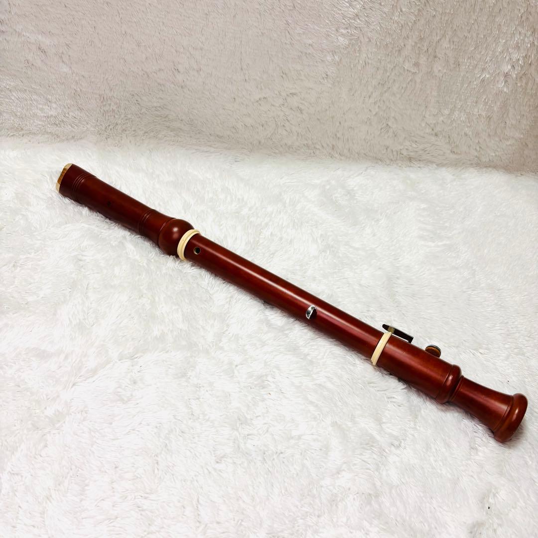 ゼンオン テナーリコーダー 木製 2300B ケース付 音出し確認済み 全音