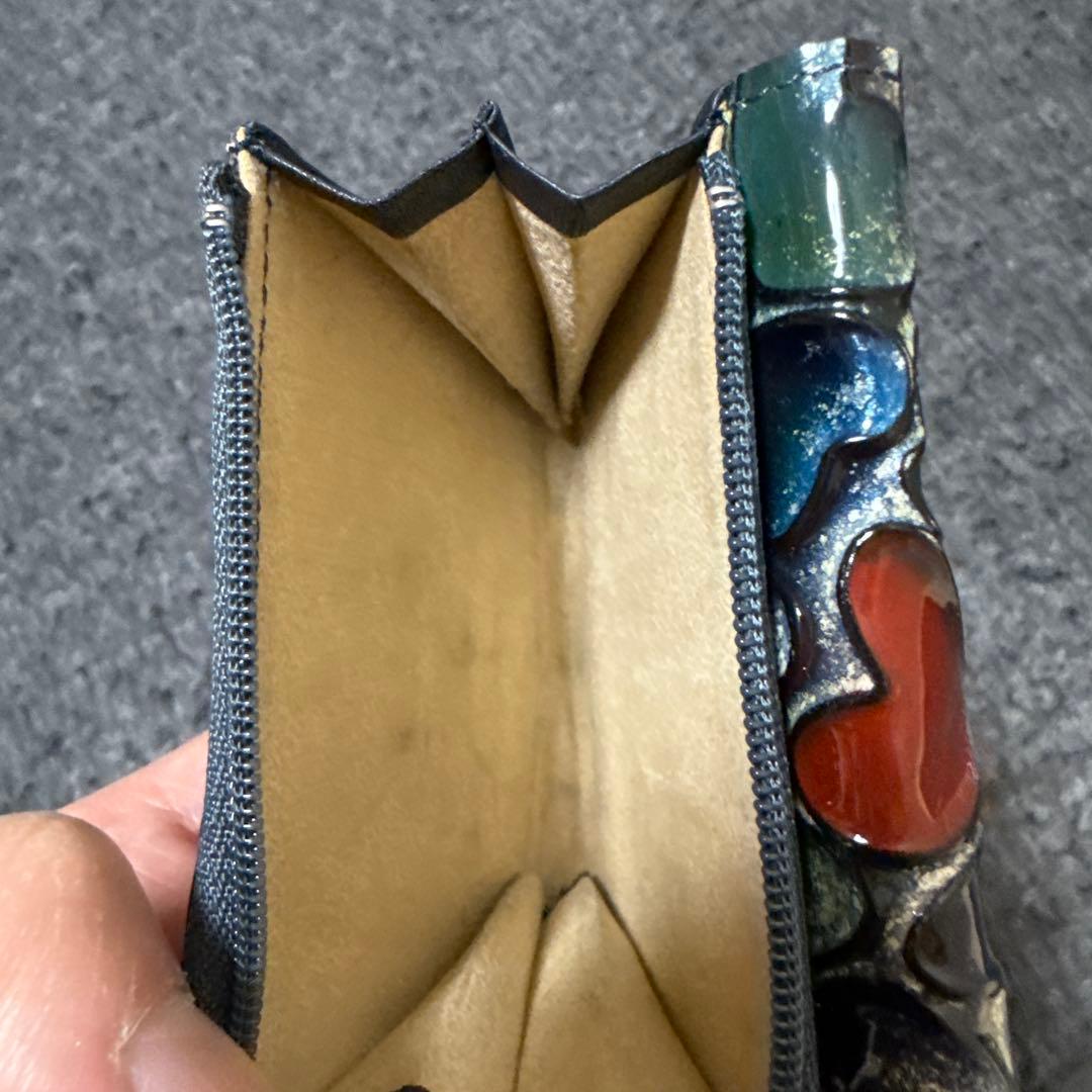 アタオ ミリモ ハートデザイン 二つ折り財布