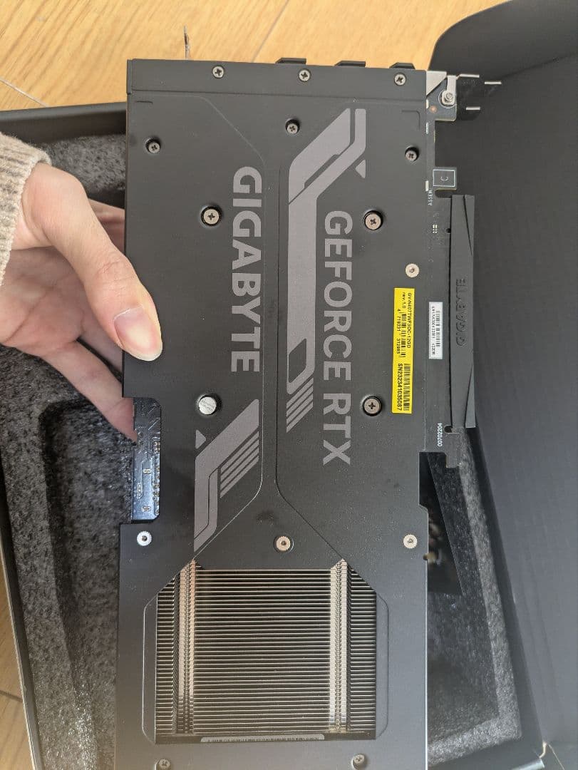 【微訳あり】動作確認済みGIGABYTE RTX 4070 Ti OC 12GB