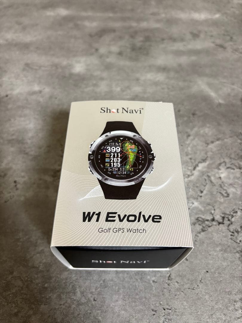 ShotNavi W1 Evolve ゴルフ GPSウォッチ
