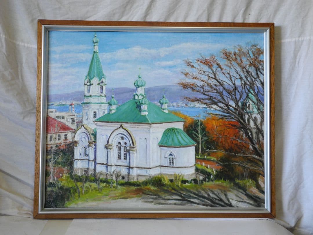 油絵函館風景