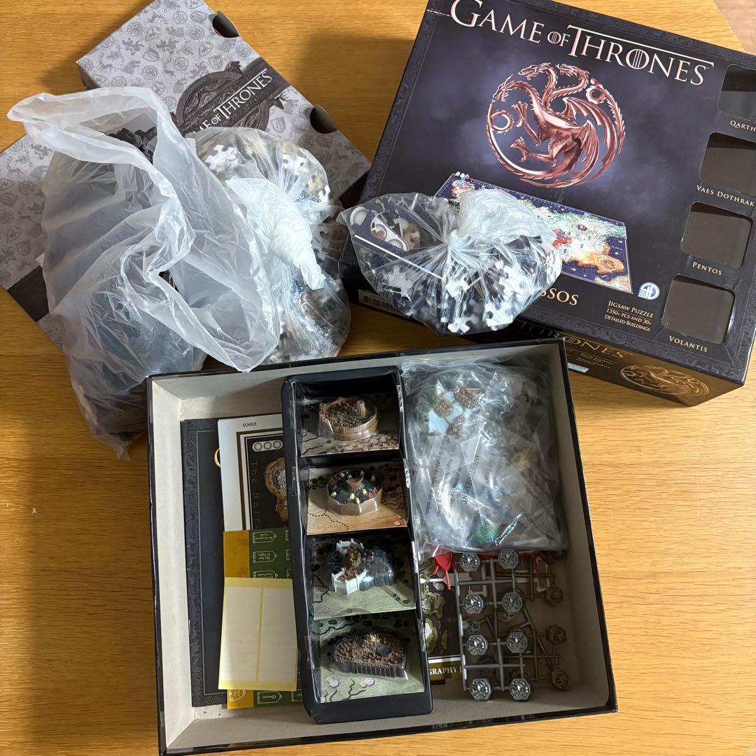 GAME OF THRONES パズル 2点セット