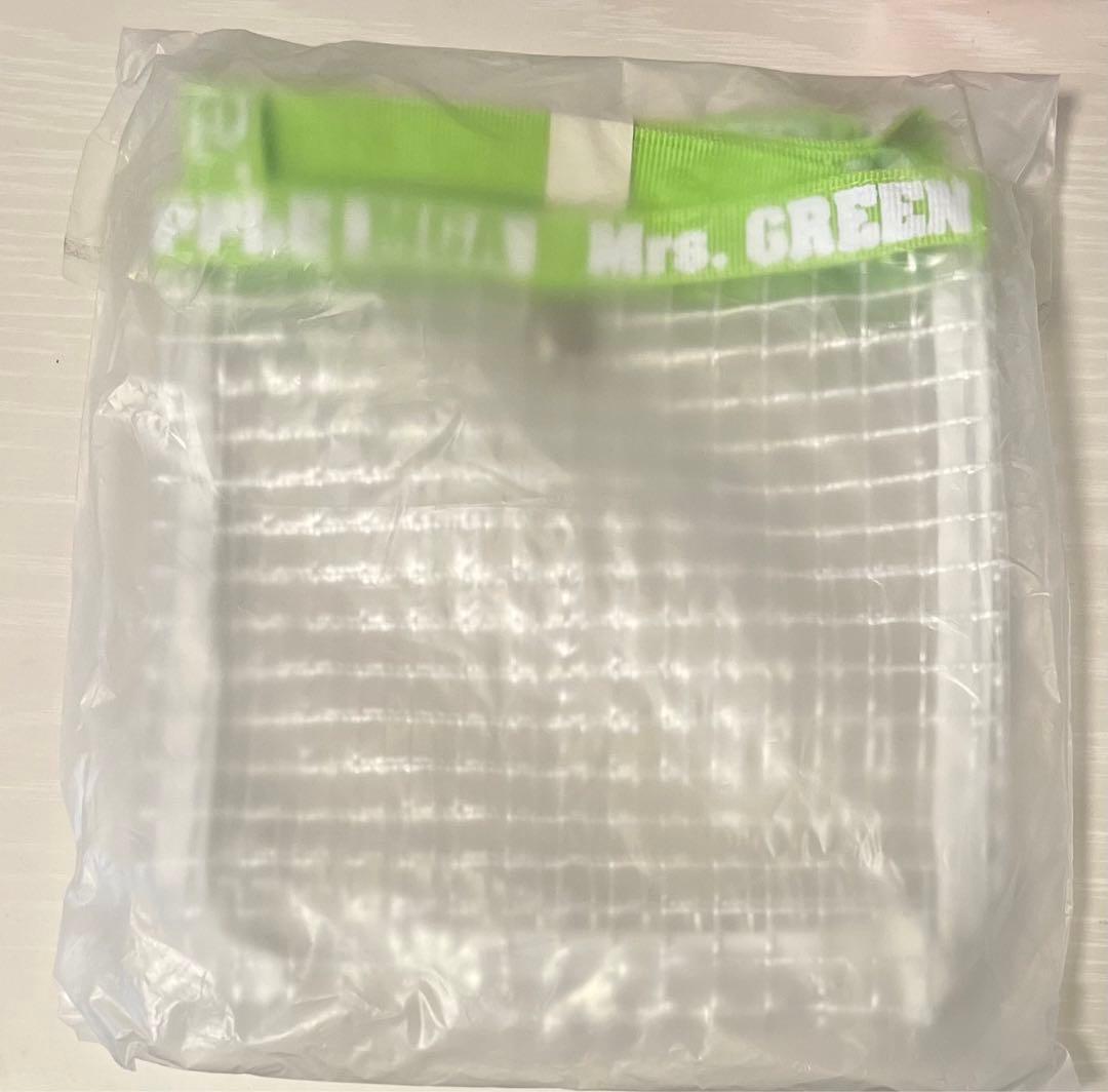 Mrs. GREEN APPLE サコッシュ&クリアバッグ
