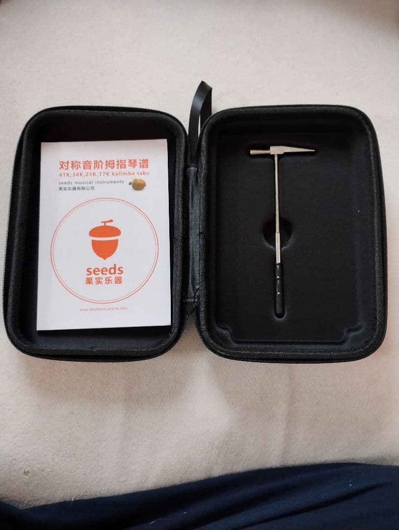 seeds 41キー　カリンバ　親指ピアノ　半音付き　クロマチック　シード