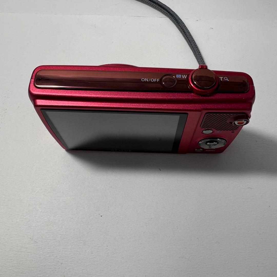 【美品】OLYMPUS VR-37 オリンパス レッド 赤 デジタルカメラ