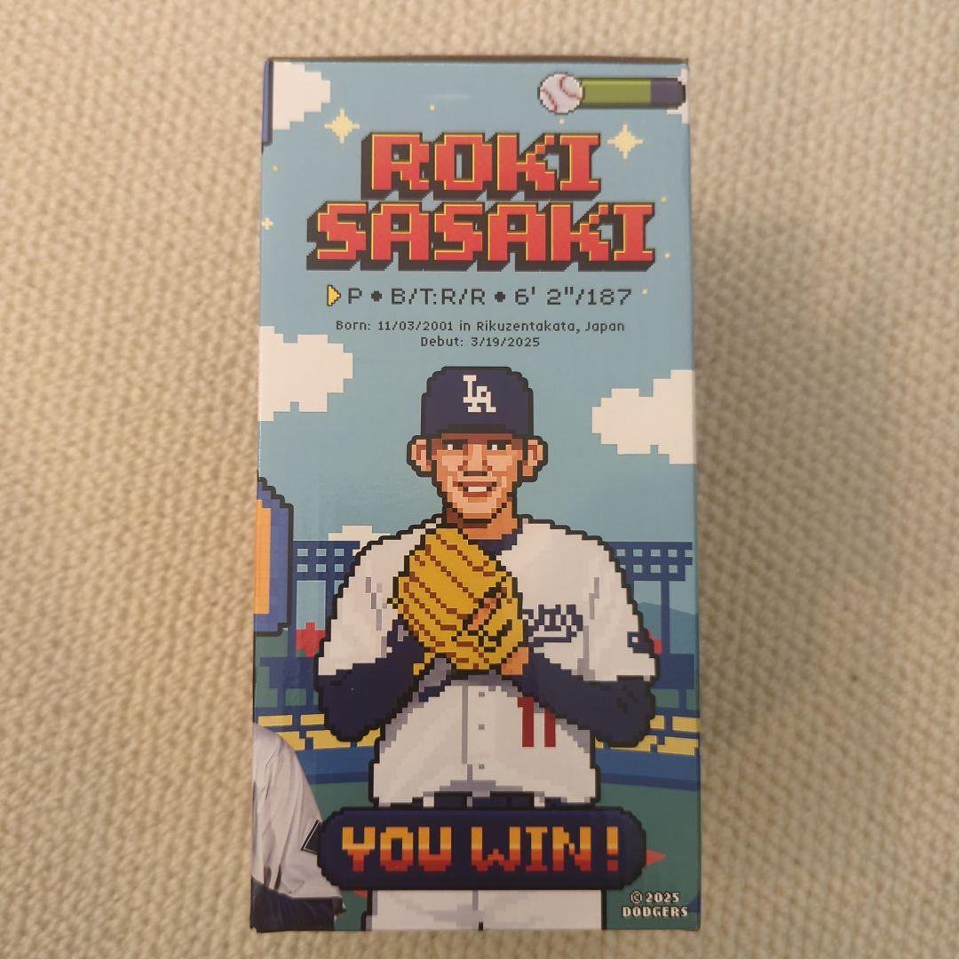 佐々木朗希　ボブルヘッド　非売品