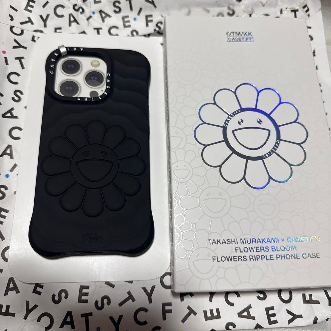 (サム)村上隆/CASSETIFY ブラックiPhone16pro用ケース