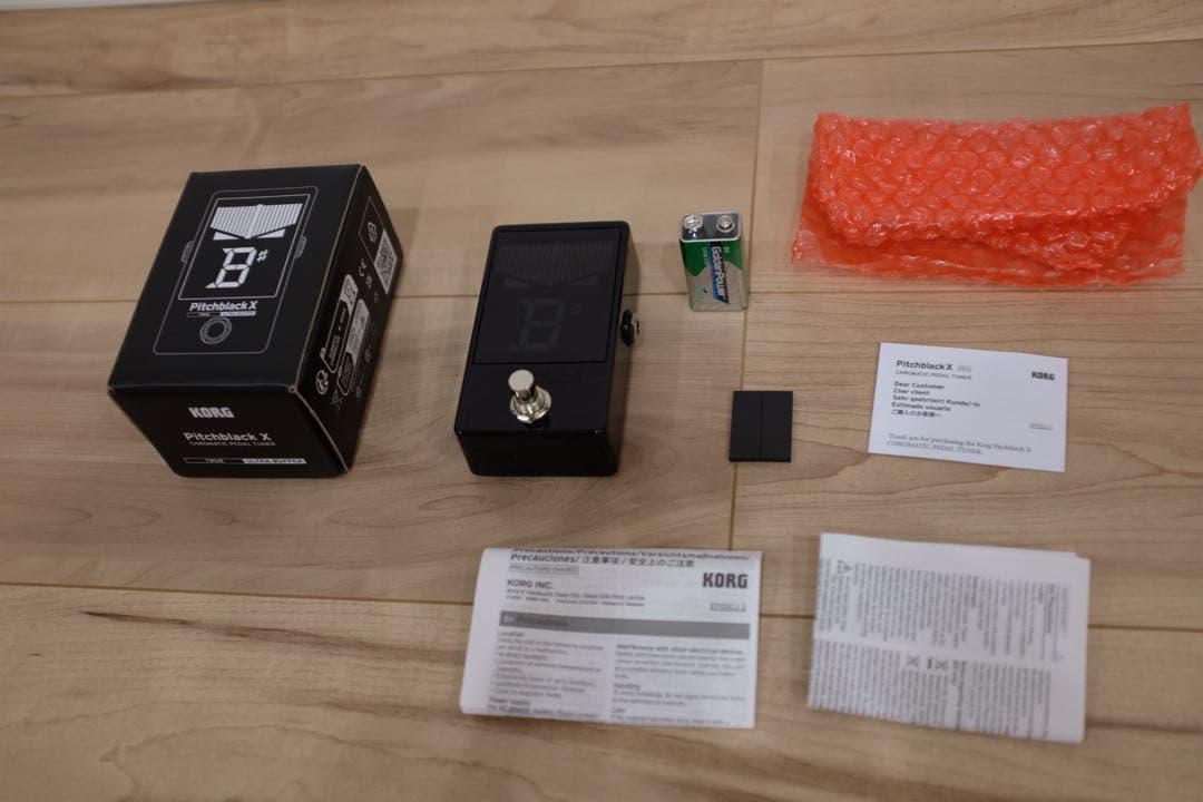 KORG Pitchblack X チューナー