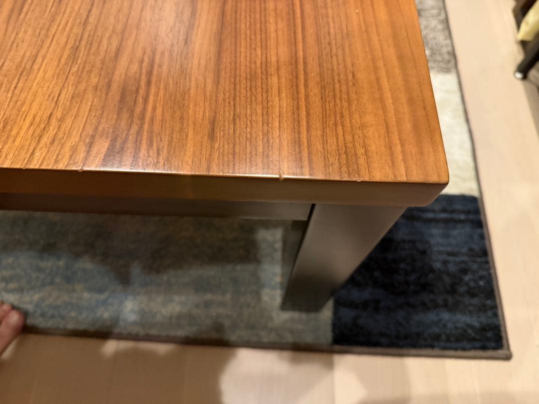 木目調こたつテーブル