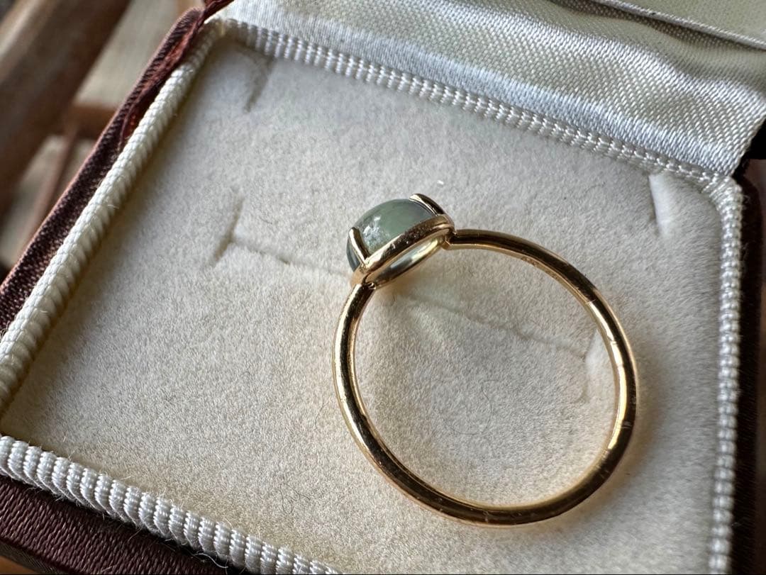 ete K10 フローライト リング