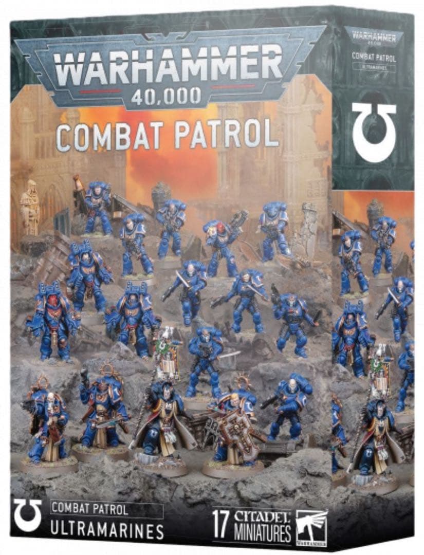 【ウォーハンマー 40000】ウルトラマリーン:コンバットパトロール