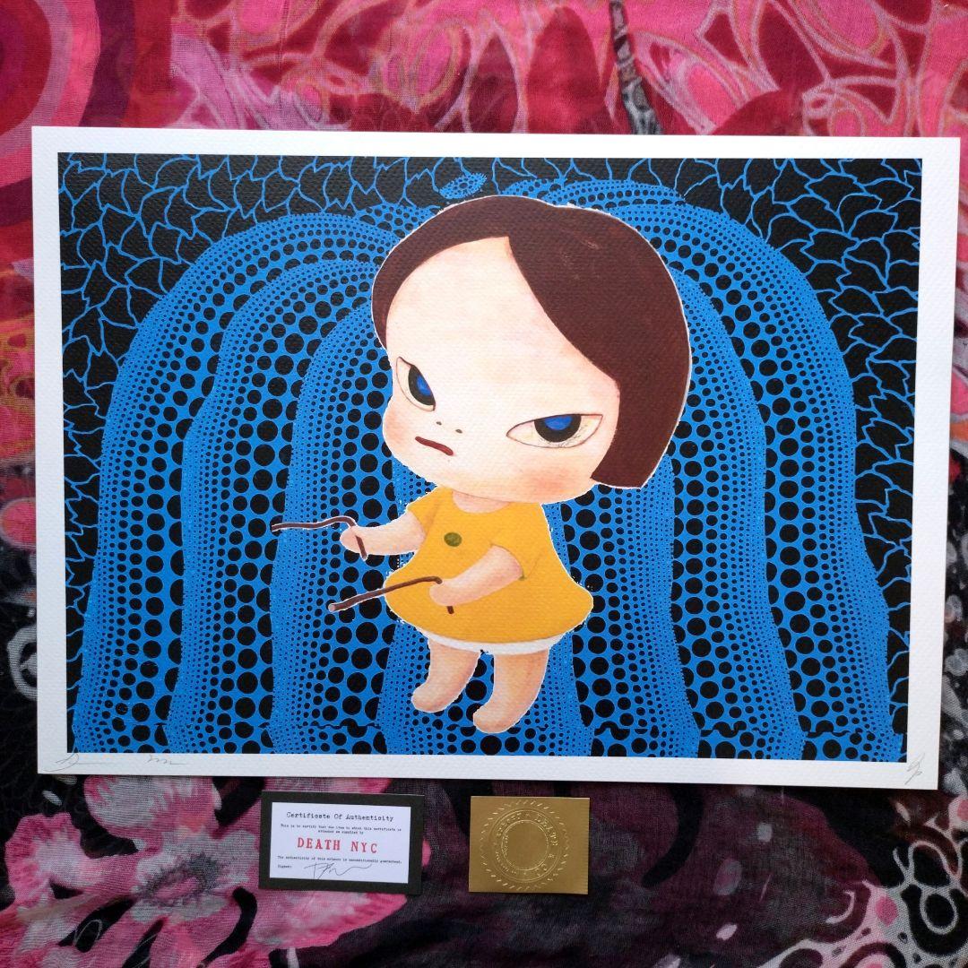 death nyc 世界限定100枚　奈良美智　草間彌生
