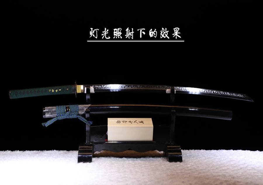 火炎紋雲斬り 日本刀 模造刀 居合刀 武士道 武蔵 鑑賞用 手鍛造打