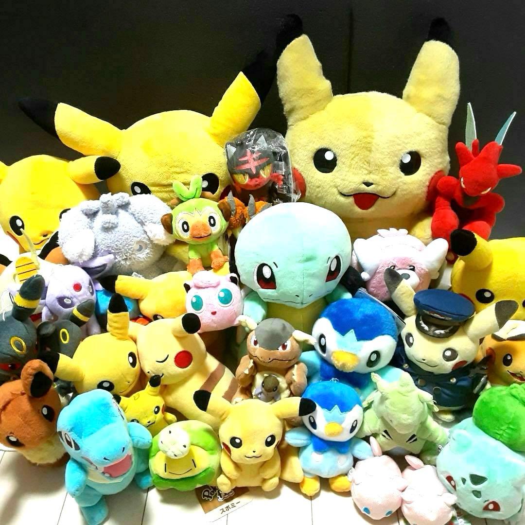 ポケモン　ぬいぐるみ　33体セット　まとめ売り　大量