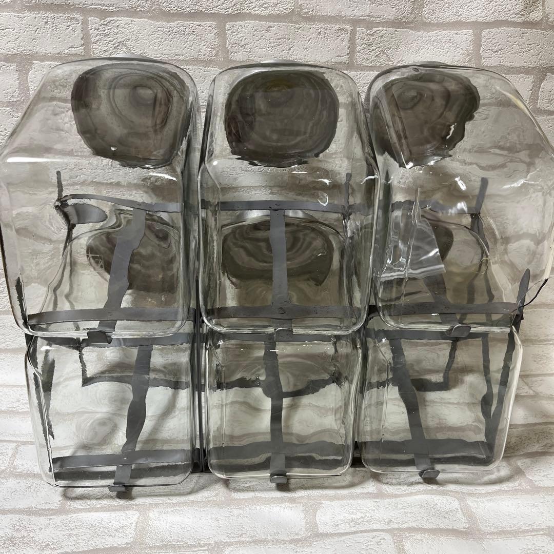 駄菓子瓶　6連　レトロ