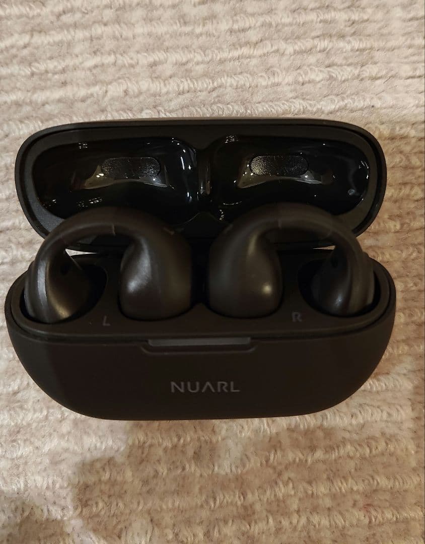 NUARL νclip ワイヤレスイヤホン デュアルドライバー イヤーカフ