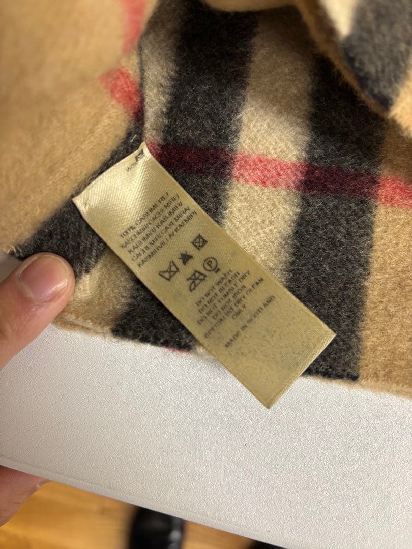 BURBERRY チェック柄 スヌード