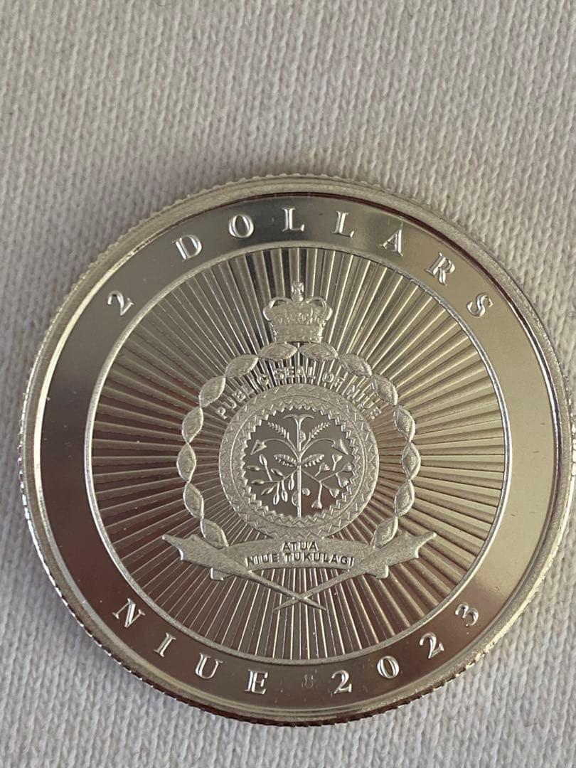 英国ロイヤルミント発行 ブリタニア銀貨 2023年 1oz 純銀 .999