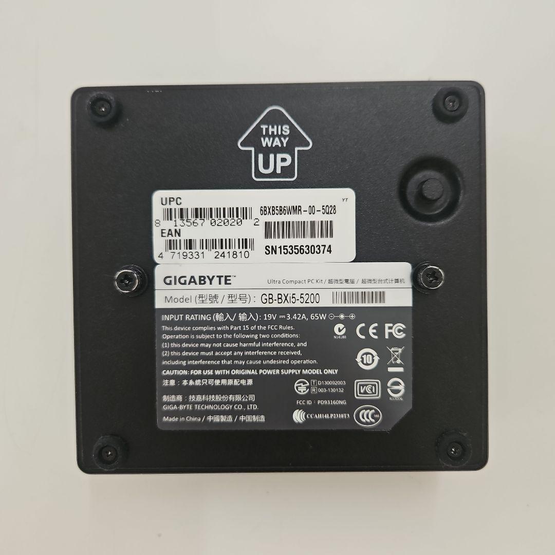 GIGABYTE ミニPC Intel Core i5 メモリ16G Win11