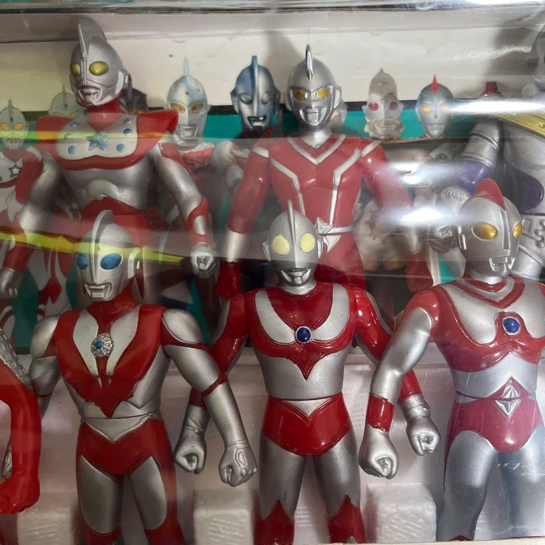 ⚠️レア　不滅のウルトラ戦士セット2 バンダイ　当時物　ソフビ