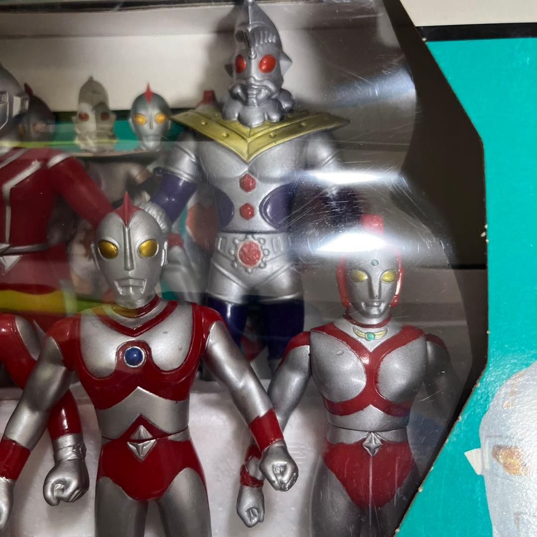 ⚠️レア　不滅のウルトラ戦士セット2 バンダイ　当時物　ソフビ