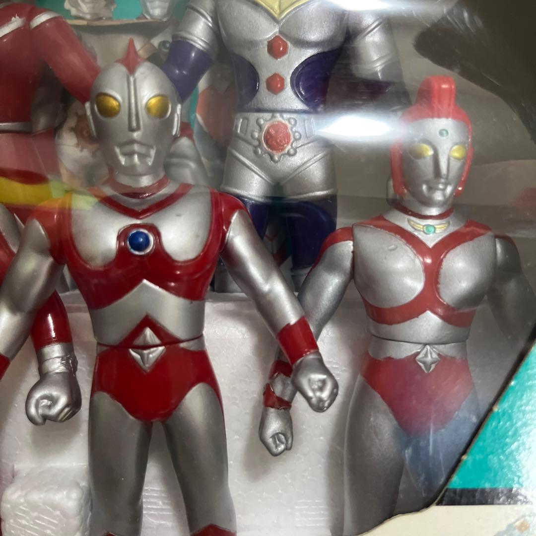⚠️レア　不滅のウルトラ戦士セット2 バンダイ　当時物　ソフビ