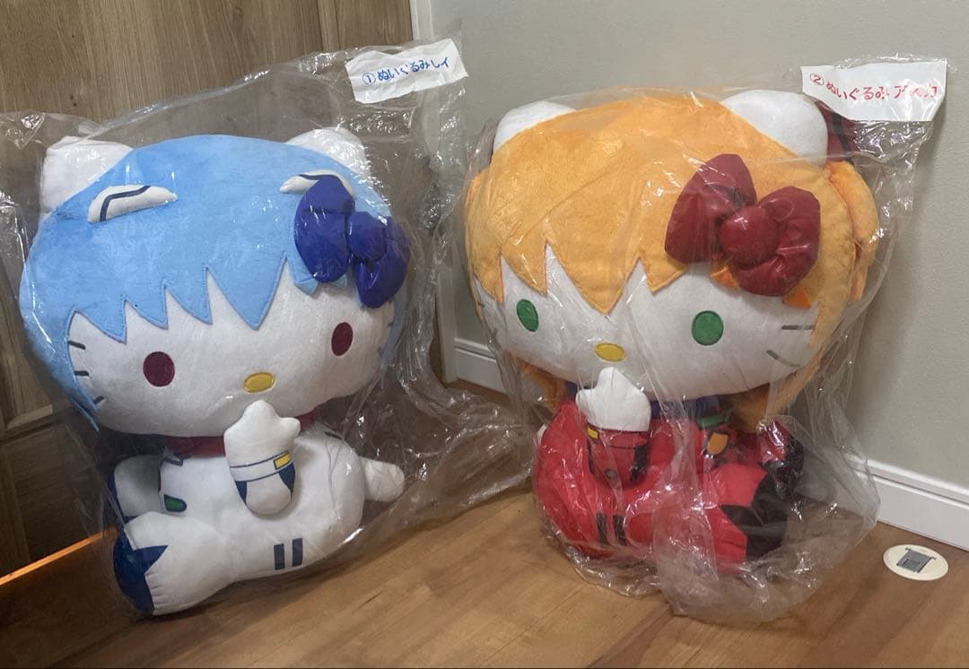 限定品　激レア　新品　レイ アスカ ぬいぐるみセット　期間限定値下げ