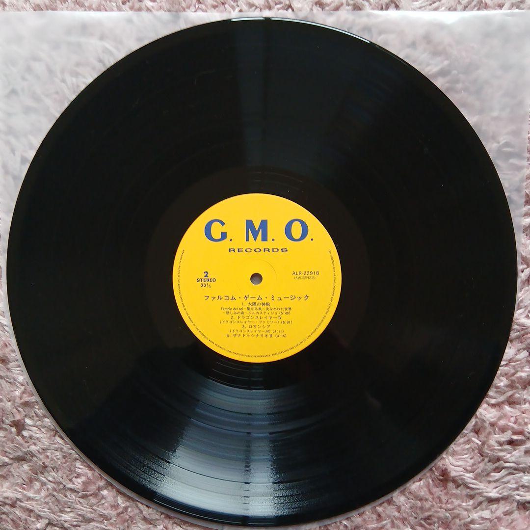 [当時物]帯付美品 ファルコム•ゲーム•ミュージック LP ALR-22918