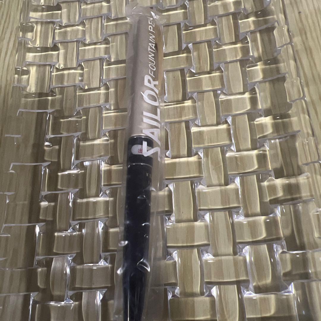 SAILOR 廃盤品　万年筆　黒14k 細