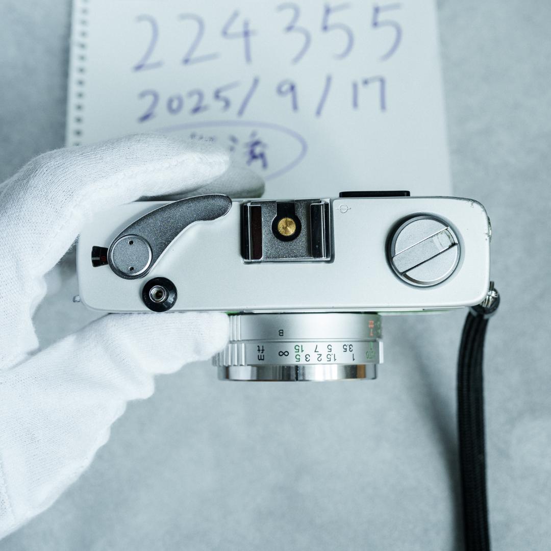 Konica C35 flash matic グリーン【整備済完動品】