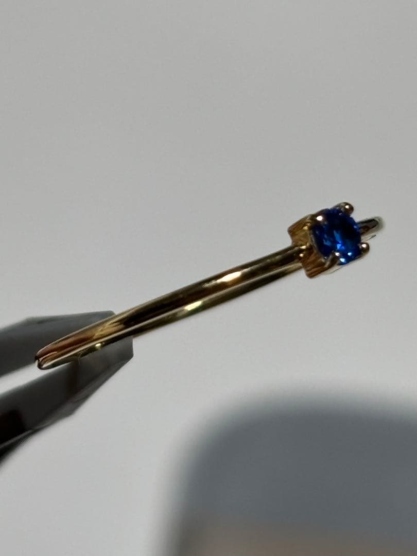 アウイナイトK18華奢リング　13号