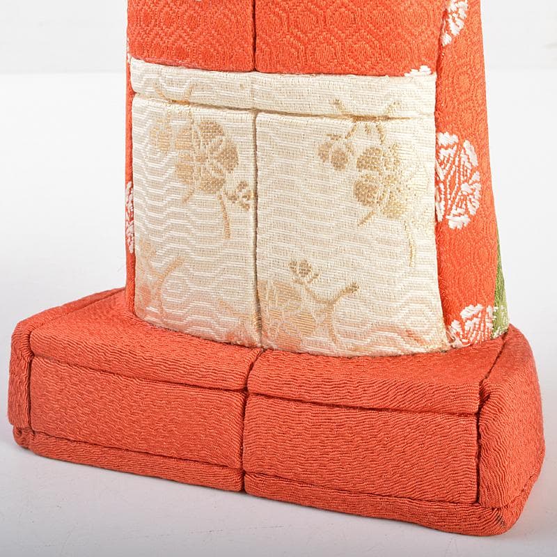 伝統工芸　真多呂作　木目込み人形　古今人形　雛人形　立雛　共箱　V　R5713