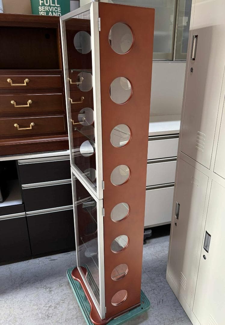 ra2005 カルトーネコレクションケースガラスケースミラー付き幅41cm