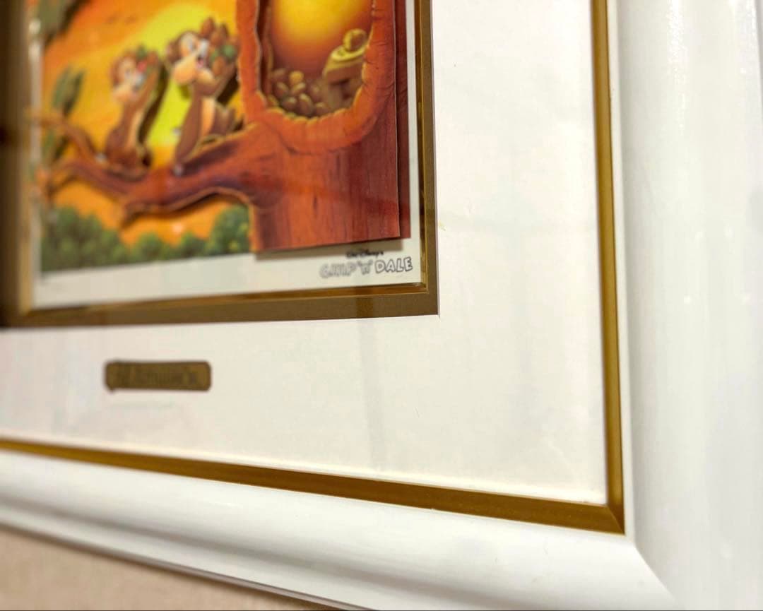 【最終価格】Chip&Dale チップとデール 絵画 レア品 ディズニー