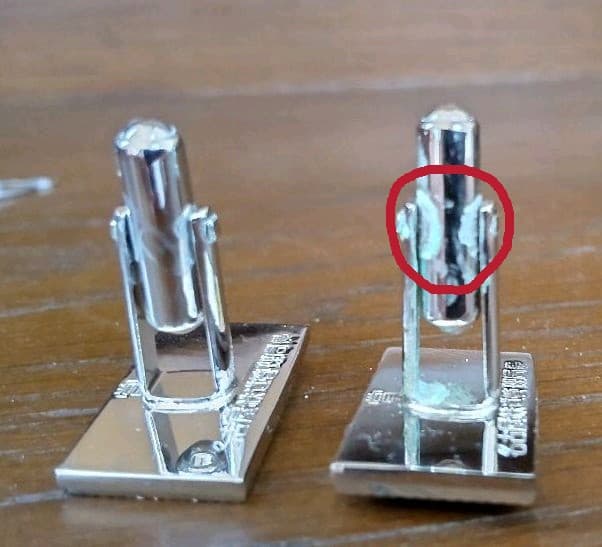 国鉄の徽章デザイン　カフス、タイタックセット (非売品)