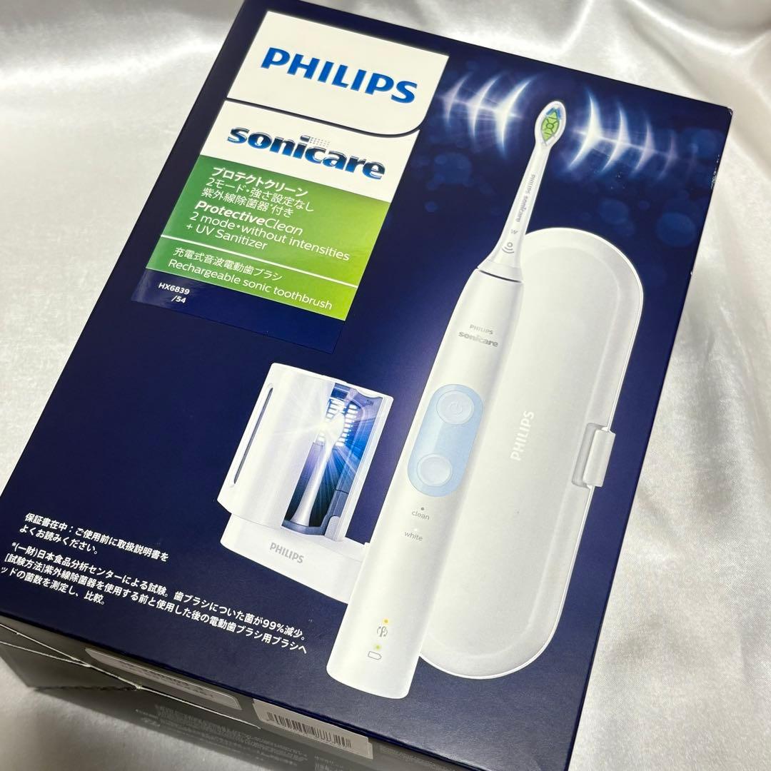 PHILIPS フィリップス 電動歯ブラシ ソニッケアープロテクトクリーン