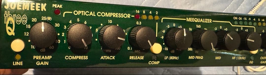 JOE MEEK ThreeQ チャンネルストリップ 送料無料 マイクプリアンプ