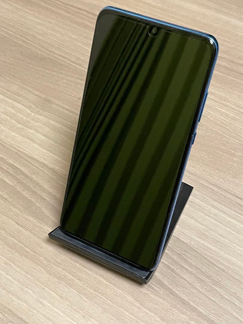 【美品】HUAWEI P30 lite スマートフォン本体　ピーコックブルー