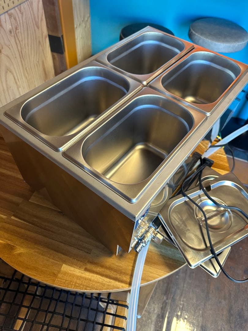 フードウォーマー ステンレス製 4容器