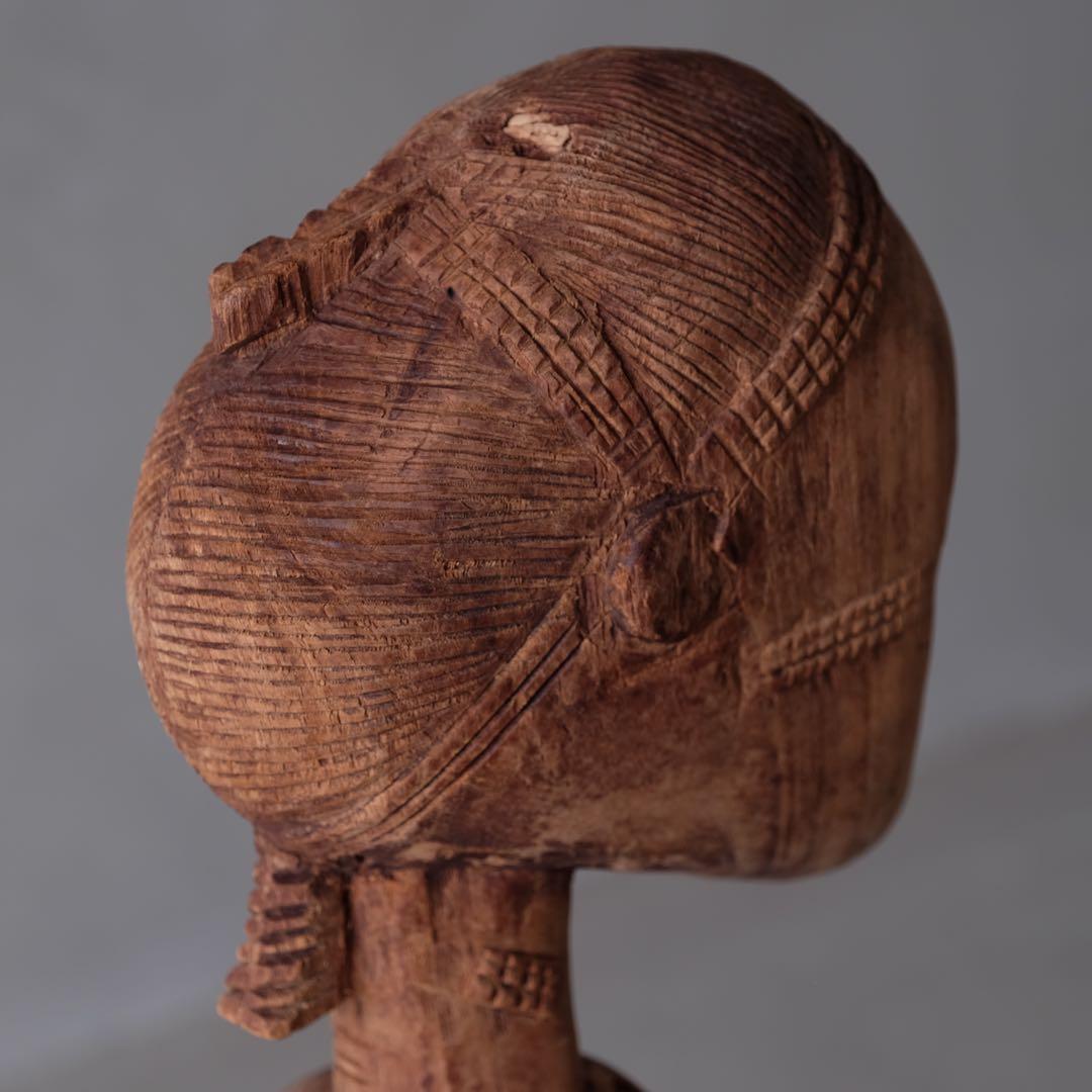 古いアフリカの木像　アンティーク プリミティブ バウレ族 バマナ族 ドゴン族