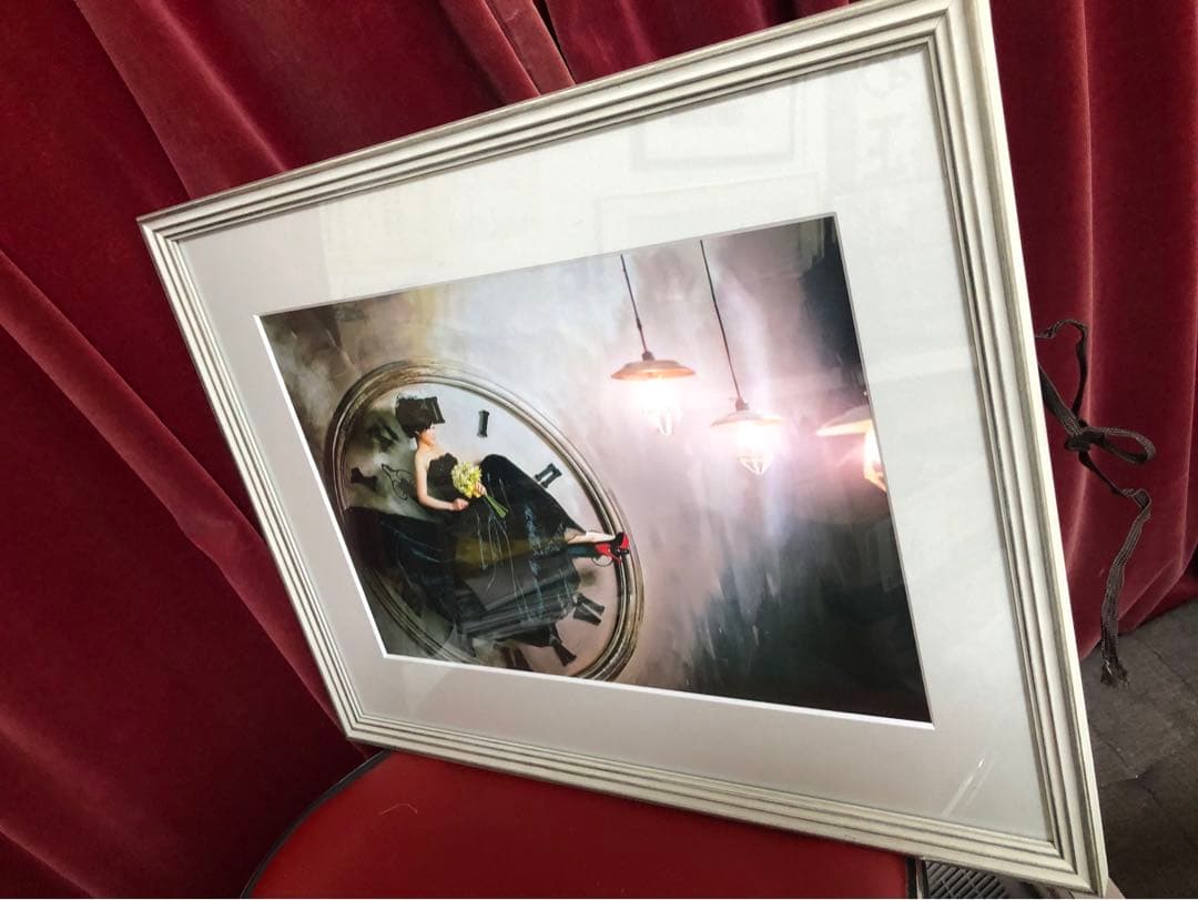 2024年100人100点絵画入賞 Piero Hearts 時計