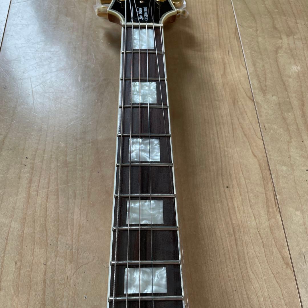 安い　Epiphone Les Paul Custom Koa Natural