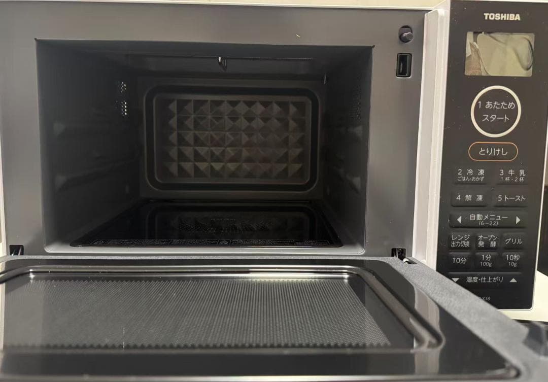 TOSHIBA(東芝) オーブンレンジ 18L ER-X18(W) ホワイト