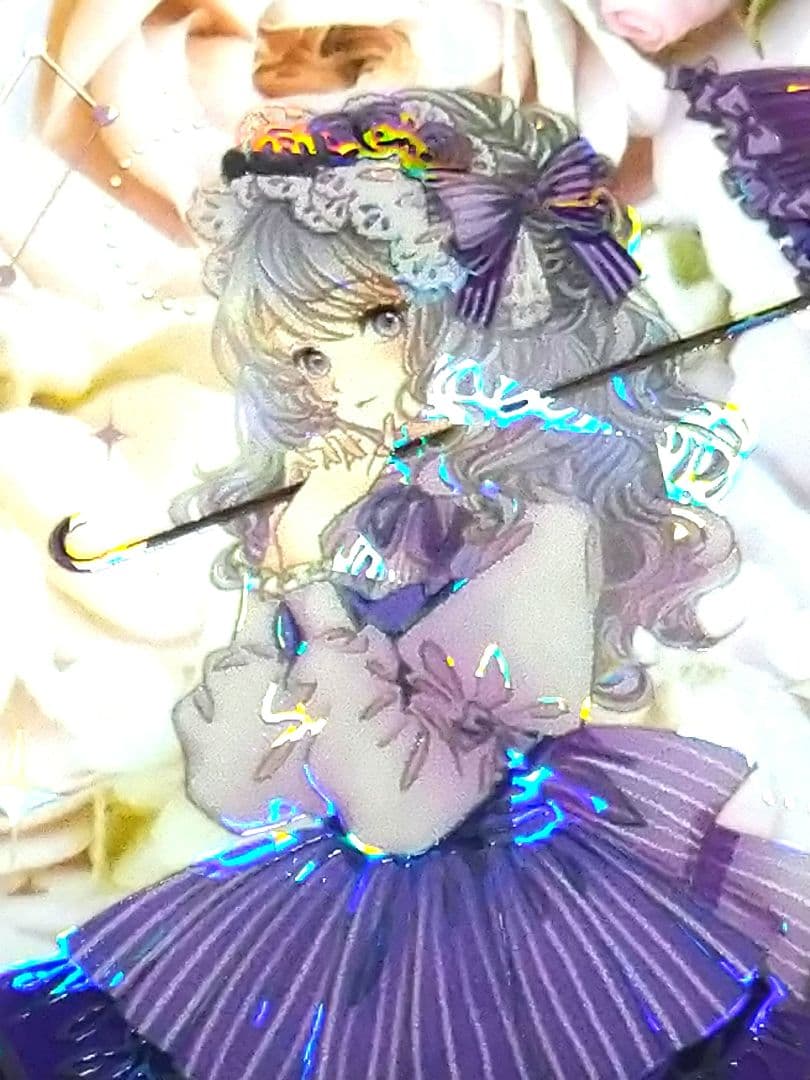 のこり２✩再販✩J442＃洛可可幻夜曲(琉璃光)切り売り海外人物マステ女の子