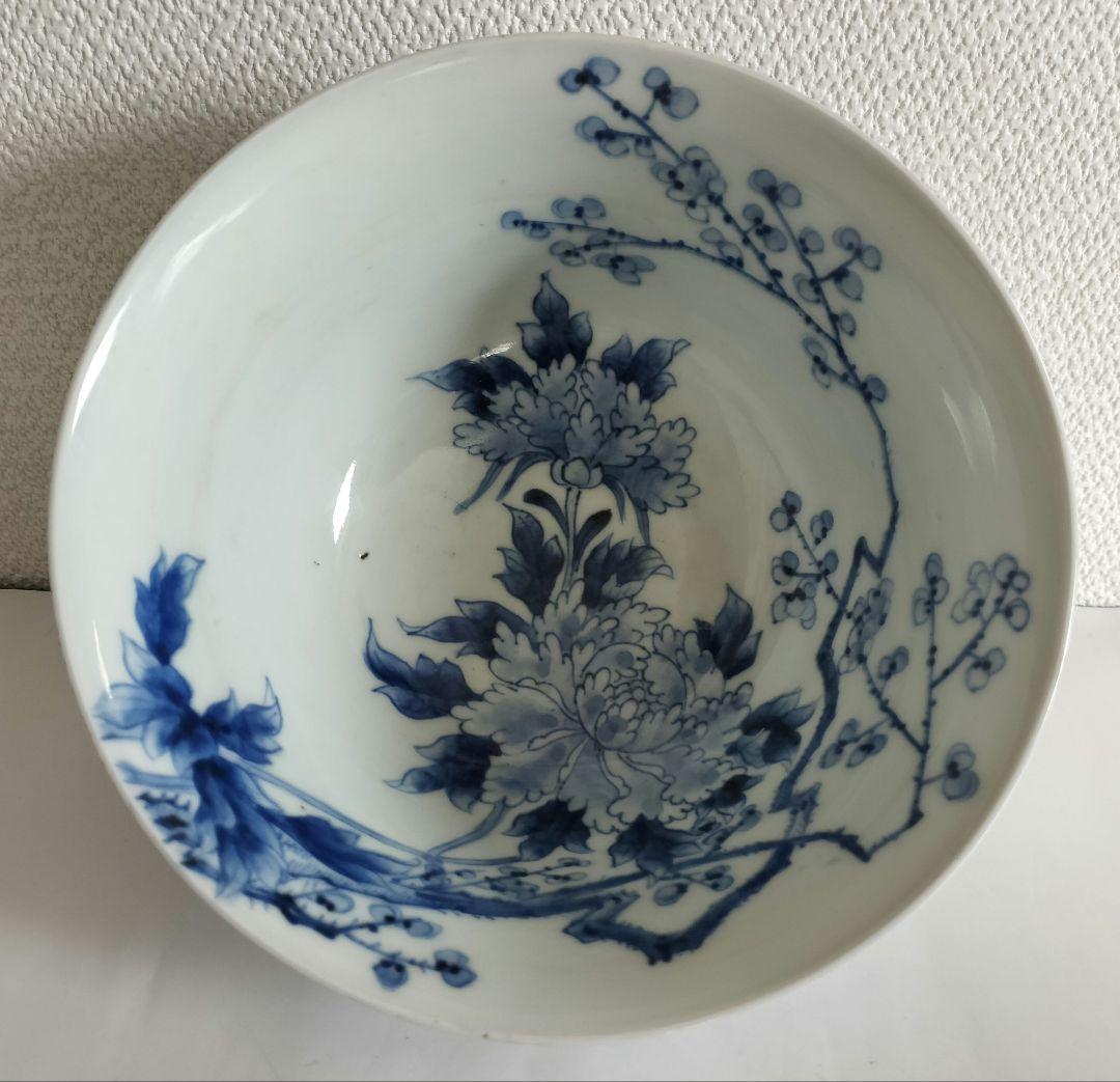 染付　どんぶり