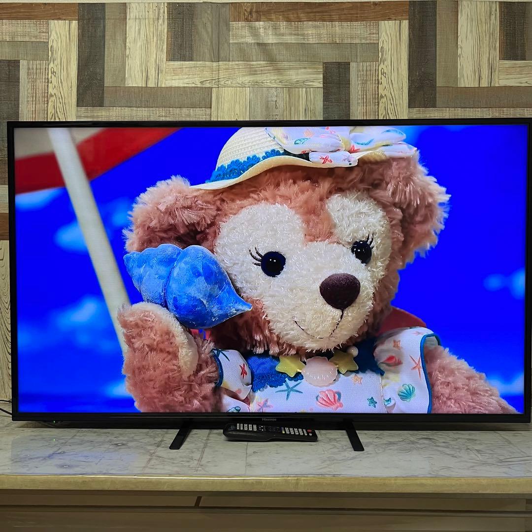 即日受渡❣️全国送料込Hisense55型液晶 テレビ 外付HDD裏番組録画対応