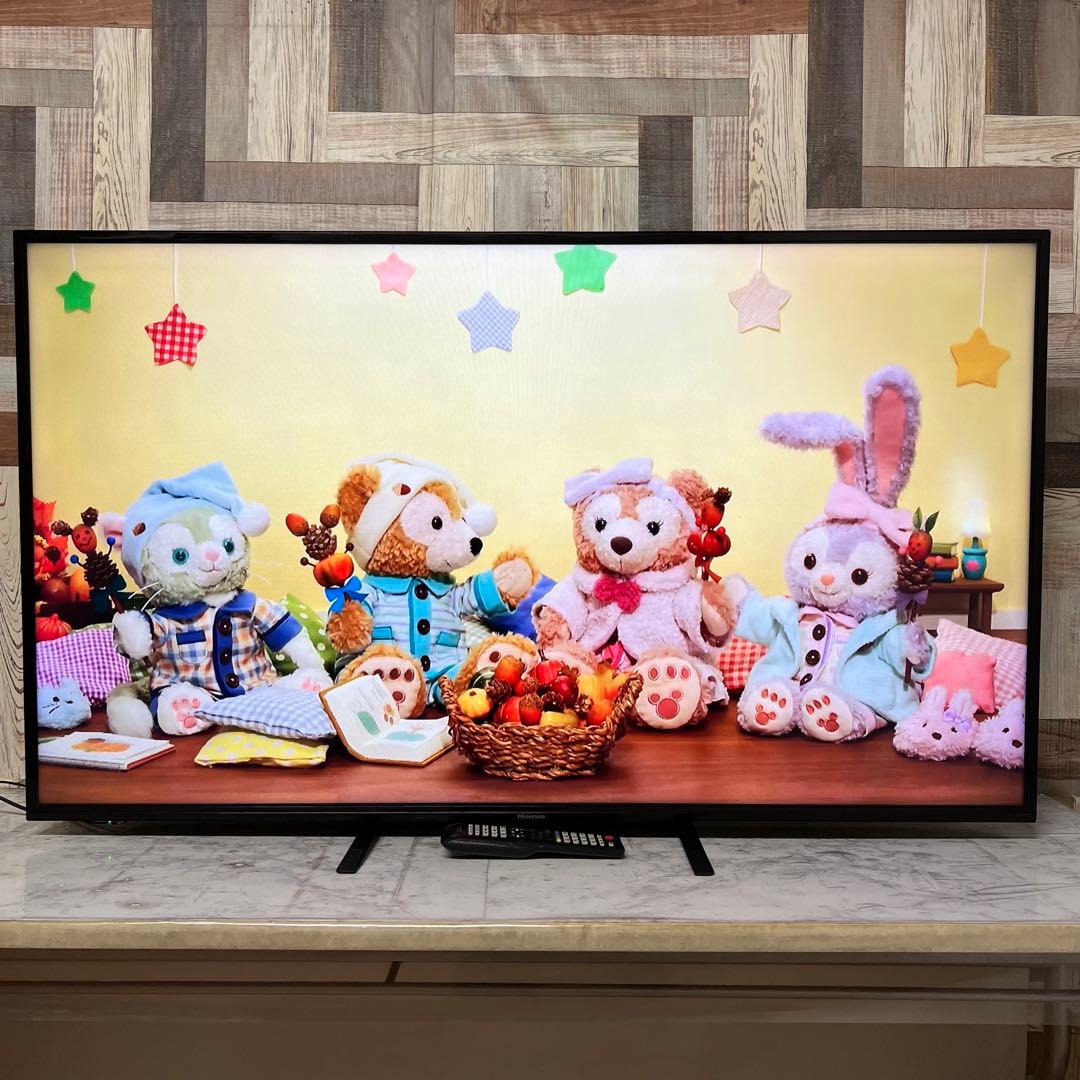 即日受渡❣️全国送料込Hisense55型液晶 テレビ 外付HDD裏番組録画対応