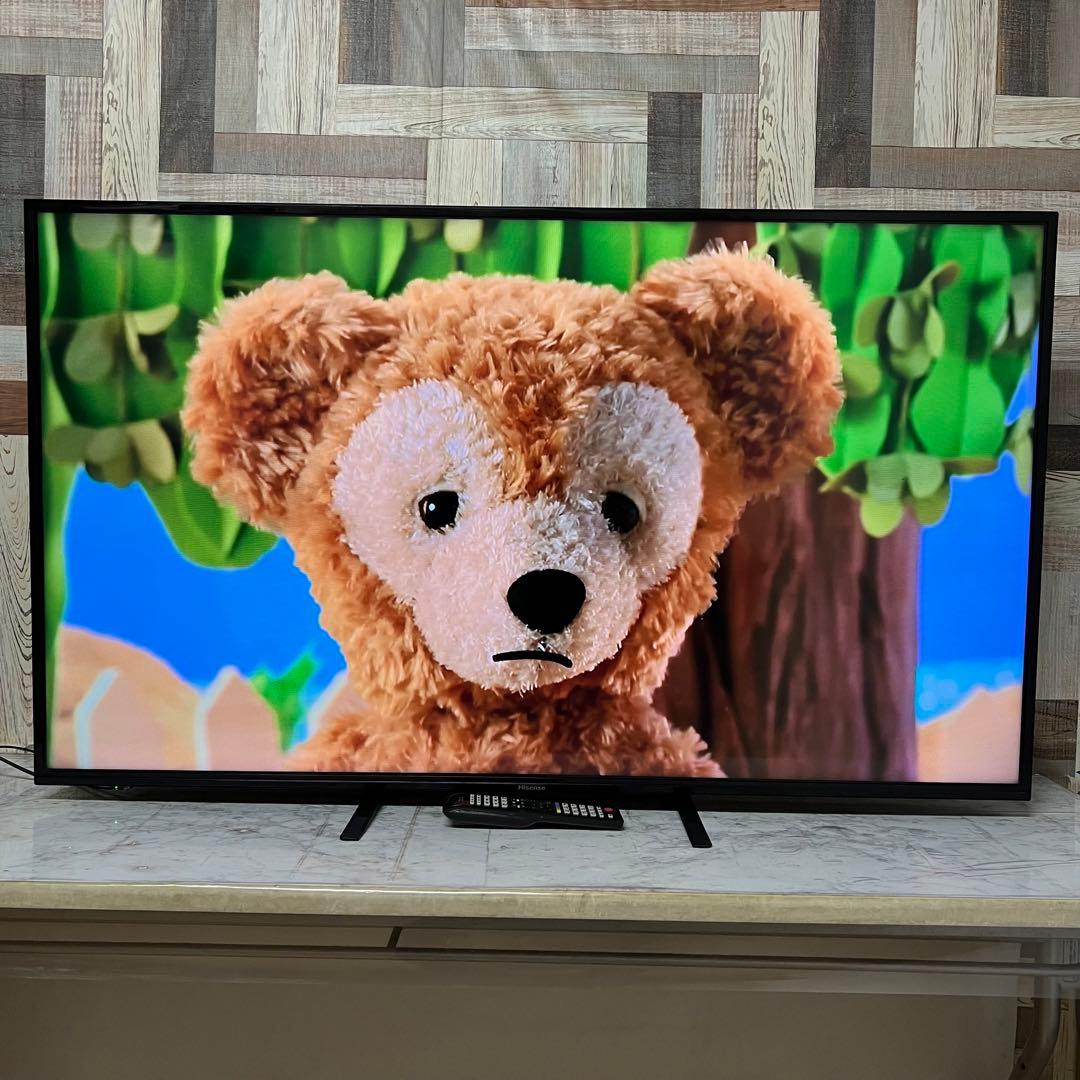 即日受渡❣️全国送料込Hisense55型液晶 テレビ 外付HDD裏番組録画対応