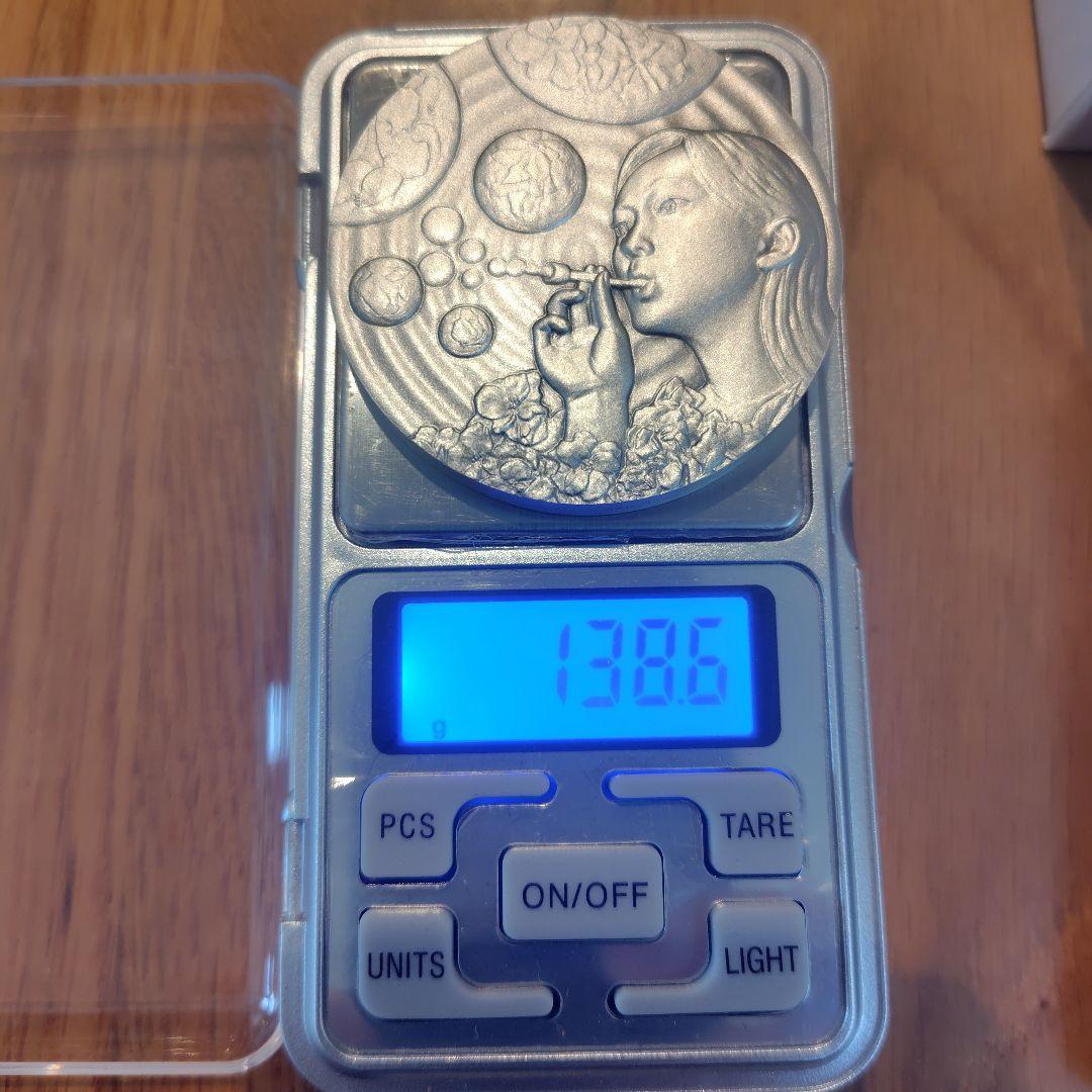 桜の通り抜け　金属製メダル　2017(平成29)年発行